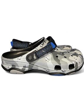 NWT CROCS Classic All-Terrain Clog in Gray Desert Camo 207305 097 M13